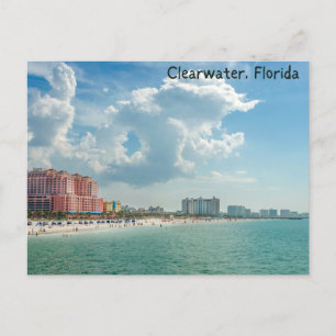 Clearwater Florida Postcard Souvenir Postkarte