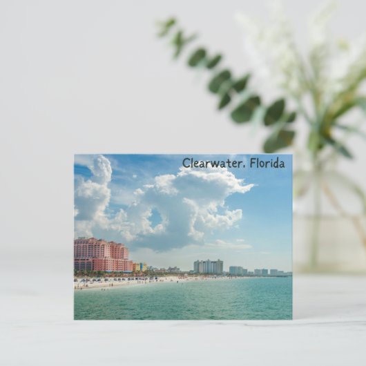 Clearwater Florida Postcard Souvenir Postkarte (Stehend Vorderseite)
