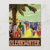 Clearwater Florida Postkarte (Vorderseite)