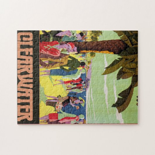 Clearwater Florida Puzzle (Horizontal)