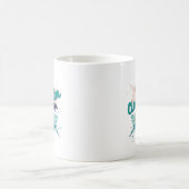 Clearwater Florida Retro Vintag explodierender Son Kaffeetasse (Mittel)