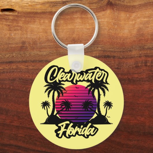 Clearwater Florida Schlüsselanhänger (Rückseite)
