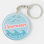 Clearwater Florida Schlüsselanhänger (Rückseite)