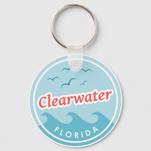Clearwater Florida Schlüsselanhänger (Vorderseite)