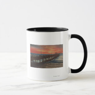 Clearwater, Florida - Sonnenuntergang-Ansicht der Tasse