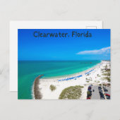 Clearwater florida Souvenir Postkarte (Vorne/Hinten)