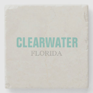 Clearwater Florida Strand Style Stein Untersetzer