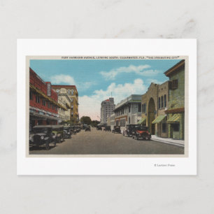 Clearwater, Florida - Südlage von Ft. Harrison Postkarte