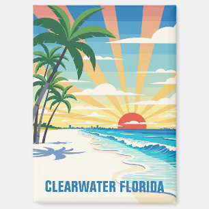 Clearwater Florida Travel Magnet
