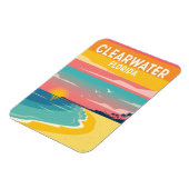 Clearwater Florida Travel Magnet (Linke Seite)