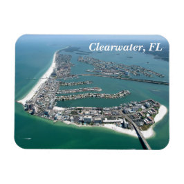 Clearwater Florida von oben Magnet