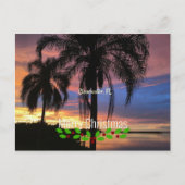 Clearwater, Florida Weihnachtsgrüße Postkarte (Vorderseite)