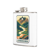 Clearwater River Idaho Colors Flachmann (Links)