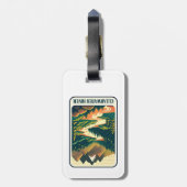 Clearwater River Idaho Colors Gepäckanhänger (Rückseite vertikal)