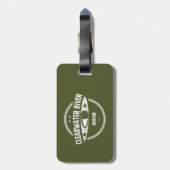 Clearwater River Idaho Kayaking Gepäckanhänger (Rückseite vertikal)