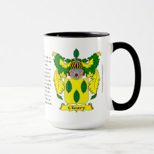 Cleary Familien-Wappen Tasse