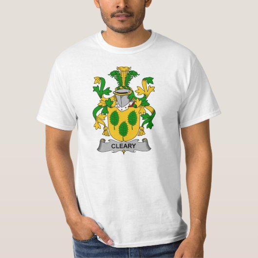 Cleary Familienwappen T-Shirt (Vorderseite)
