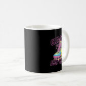Cleats On Drip Strong Softll Drip Softll Mom Retro Kaffeetasse (VorderseiteRechts)