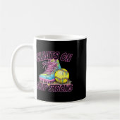 Cleats On Drip Strong Softll Drip Softll Mom Retro Kaffeetasse (Links)