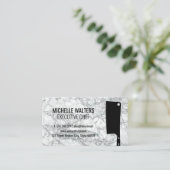 Cleaver Knife | Marmorboden Visitenkarte (Stehend Vorderseite)