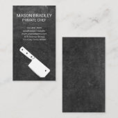 Cleaver Knife Visitenkarte (Vorne/Hinten)