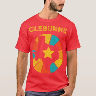 Cleburne Texas Vintag beängstigend Souvenir 1 T-Shirt