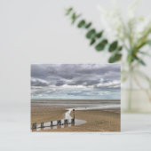 Cleethorpes Beach Lincolnshire Postkarte (Stehend Vorderseite)