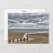 Cleethorpes Beach Lincolnshire Postkarte (Vorne/Hinten)