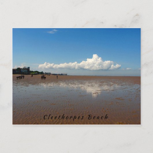 Cleethorpes Beach Postkarte (Vorderseite)