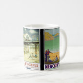 Cleethorpes Newquay und Cornwall Kaffeetasse (VorderseiteRechts)