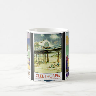 Cleethorpes Newquay und Cornwall Kaffeetasse
