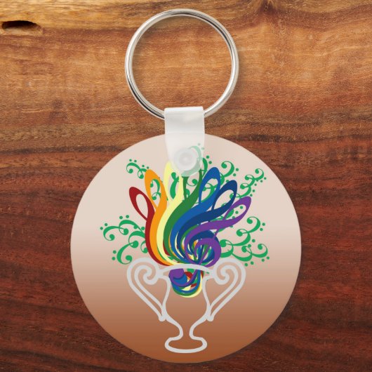 Clef Bouquet Schlüsselanhänger (Vorderseite)