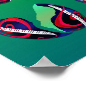 Clef Eier schlüpfen! Poster (Ecke)