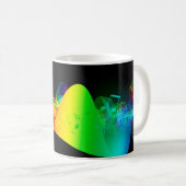 Clef grade Liebe Herzmusik Kaffeetasse (VorderseiteRechts)