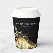 Clef & Notes Pappbecher (Vorderseite)