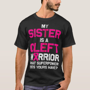 Cleft Palate Lip mit starker Sensibilität Zip T-Shirt