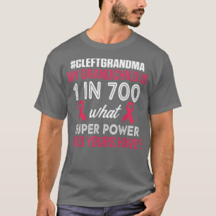 Cleft Palate Lip Oma 700 Starkes Bewusstsein T-Sh T-Shirt