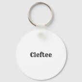 Cleftee-Schlüsselanhänger Schlüsselanhänger (Rückseite)