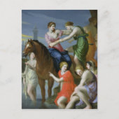 Clelia überquert das Tiber Postkarte (Vorderseite)