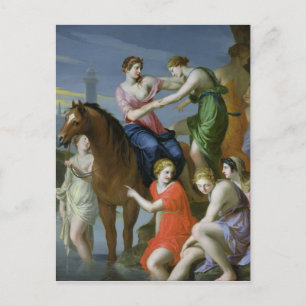 Clelia überquert das Tiber Postkarte