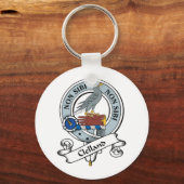 Clelland Clan Abzeichen Schlüsselanhänger (Vorderseite)
