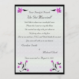 Clematics Blume auf dem Steineig-Pfad-Elopement 2 Ankündigung