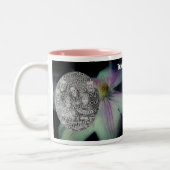 Clematics Blume Petals Frame erstellen Ihr eigenes Zweifarbige Tasse (Links)
