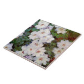 Clematis, 1887 Gemälde von Claude Monet, Fliese (Seite)