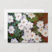 Clematis, 1887 Gemälde von Monet, Postkarte (Vorne/Hinten)