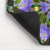 Clematis Abstrakte Blume Art Mousepad (Ecke)