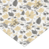 Clematis Aquarellfarben-Dekor Tischdecke (Schrägansicht)