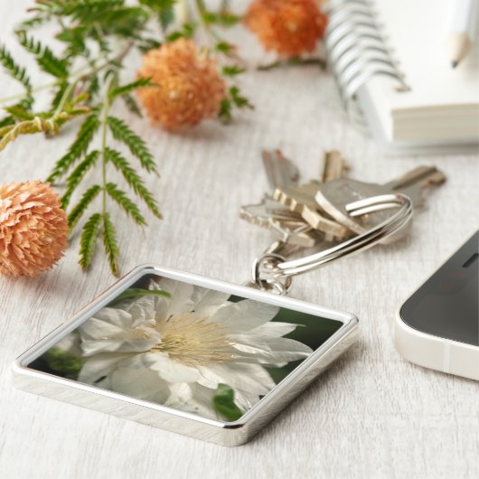 CLEMATIS Artic Queen 1 Schlüsselanhänger (Seite)