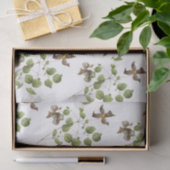 Clematis Blume Pattern Seidenpapier (Geschenk)