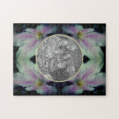 Clematis Blume Petals Abstrakt Foto hinzufügen Puzzle (Horizontal)